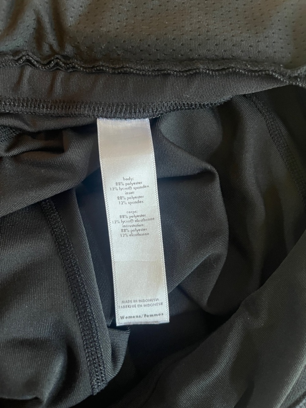 Lucy Black Mid-Length Biker Shorts Small - Picture 7 of 7